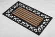 Rubber Moulded Coir Doormat - BC 20 PRINCESS MAT 04 - 18 x 30 inch (45 x 75 cm)