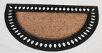 Rubber Moulded Coir Doormat - BC 20 PRINCESS MAT 09 - 18 x 30 inch (45 x 75 cm)